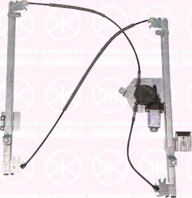 Klokkerholm 05571802 - Mecanism actionare geam aaoparts.ro