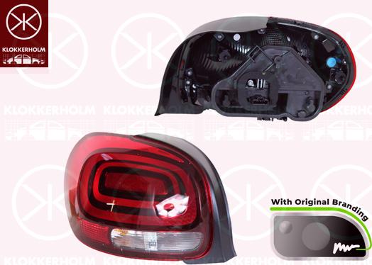 Klokkerholm 05330701A1 - Lampa spate aaoparts.ro