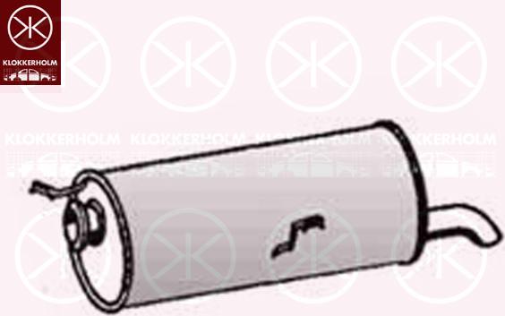 Klokkerholm 05378671 - Toba esapament finala aaoparts.ro
