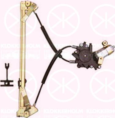 Klokkerholm 05211802 - Mecanism actionare geam aaoparts.ro