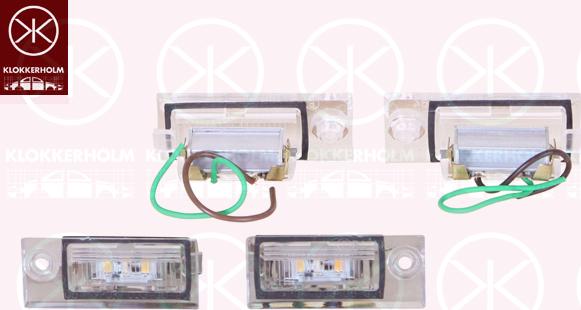 Klokkerholm 00140857 - Iluminare numar de circulatie aaoparts.ro