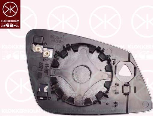 Klokkerholm 00871061 - Sticla oglinda, oglinda retrovizoare exterioara aaoparts.ro