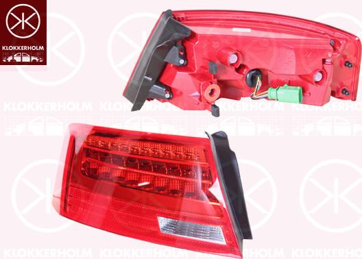 Klokkerholm 00380711A1 - Lampa spate aaoparts.ro