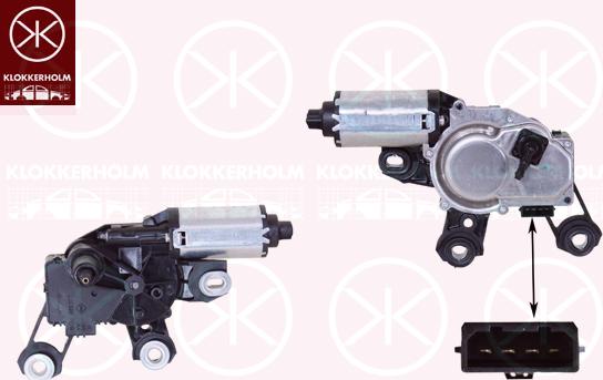 Klokkerholm 00287170 - Motor stergator aaoparts.ro