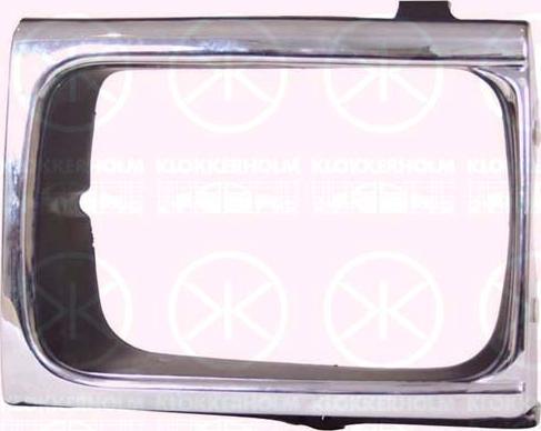 Klokkerholm 8124995 - Rama, far aaoparts.ro