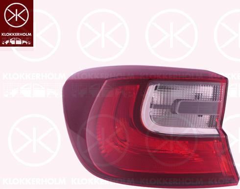 Klokkerholm 32620711 - Lampa spate aaoparts.ro