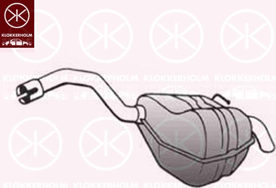 Klokkerholm 25568672 - Toba esapament finala aaoparts.ro