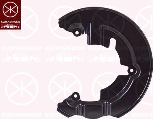 Klokkerholm 2536377 - Protectie stropire,disc frana aaoparts.ro