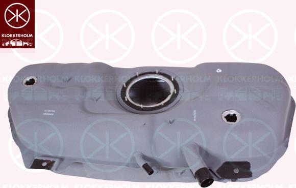 Klokkerholm 2053007 - Rezervor combustibil aaoparts.ro