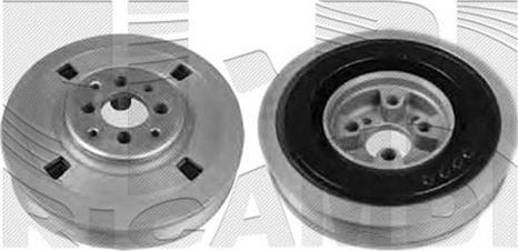 KM International FI16240 - Fulie curea, arbore cotit aaoparts.ro