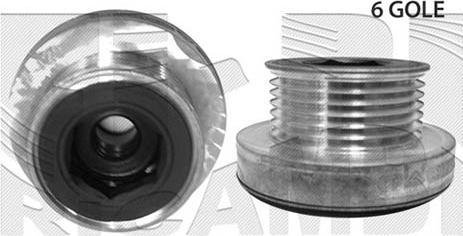 KM International FI13490 - Fulie, alternator aaoparts.ro