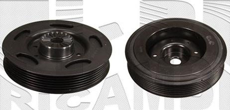 KM International FI17500 - Fulie curea, arbore cotit aaoparts.ro