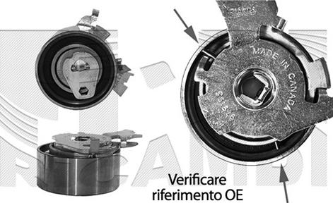 KM International FI2740 - Rola intinzator,curea distributie aaoparts.ro
