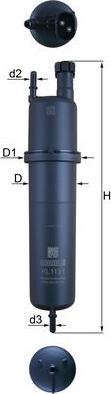 KNECHT KL 1131 - Filtru combustibil aaoparts.ro