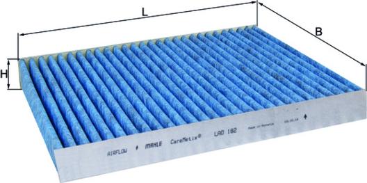 KNECHT LAO 182 - Filtru, aer habitaclu aaoparts.ro