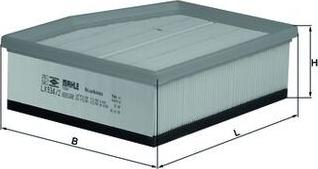 KNECHT LX 934/2 - Filtru aer aaoparts.ro