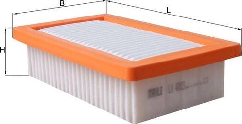 KNECHT LX 4803 - Filtru aer aaoparts.ro