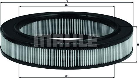 KNECHT LX 69 - Filtru aer aaoparts.ro