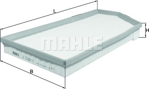 KNECHT LX 3188/11 - Filtru aer aaoparts.ro