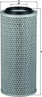 KNECHT LX 200 - Filtru aer aaoparts.ro