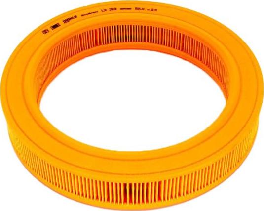 KNECHT LX 203 - Filtru aer aaoparts.ro