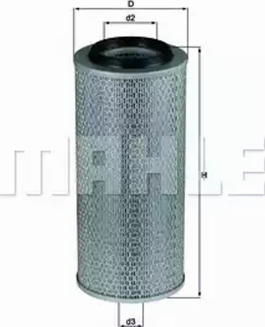 KNECHT LX 275 - Filtru aer aaoparts.ro
