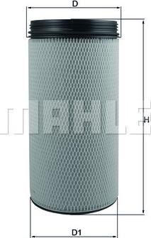 KNECHT LXS 300 - Filtru aer secundar aaoparts.ro