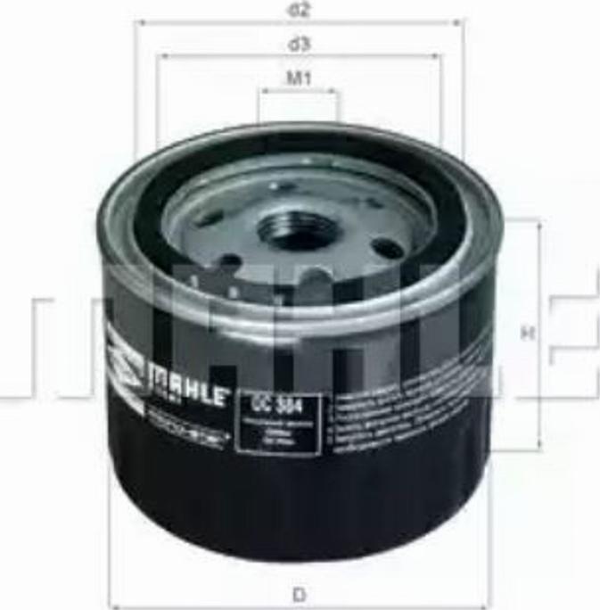 KNECHT OC 384 A - Filtru ulei aaoparts.ro