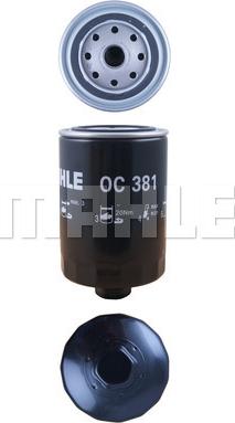 MAHLE OC 381 - Filtru ulei aaoparts.ro