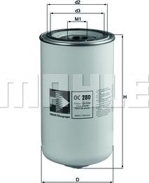 KNECHT OC 280 - Filtru ulei aaoparts.ro