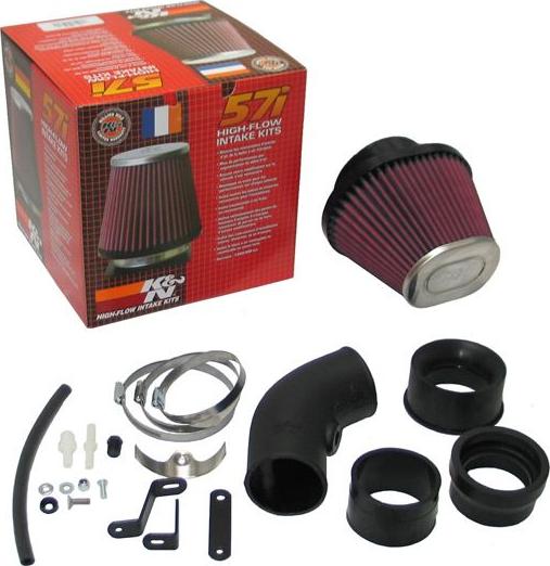 K&N Filters 57-0618-1 - Sistem de filtru aer- sport aaoparts.ro
