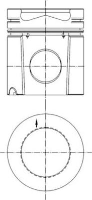 Kolbenschmidt 99437961 - Set raparatii, piston / bucsa cursa cilindru aaoparts.ro