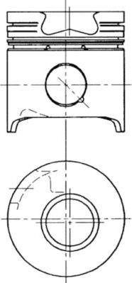Kolbenschmidt 94383961 - Set raparatii, piston / bucsa cursa cilindru aaoparts.ro