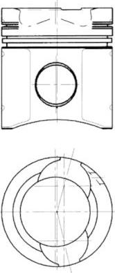 Kolbenschmidt 90583600 - Piston aaoparts.ro