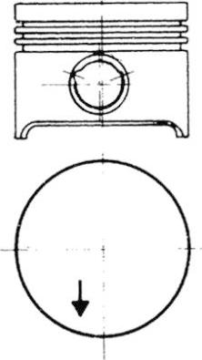 Kolbenschmidt 90056980 - Set raparatii, piston / bucsa cursa cilindru aaoparts.ro