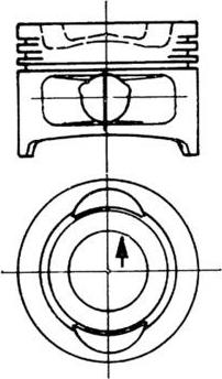 Kolbenschmidt 90264720 - Piston aaoparts.ro