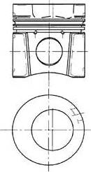 Kolbenschmidt 91074600 - Piston aaoparts.ro