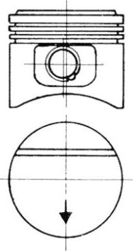 Kolbenschmidt 93671960 - Set raparatii, piston / bucsa cursa cilindru aaoparts.ro
