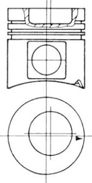 Kolbenschmidt 93332962 - Set raparatii, piston / bucsa cursa cilindru aaoparts.ro
