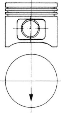 Kolbenschmidt 93754613 - Piston aaoparts.ro