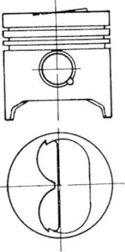 Kolbenschmidt 92231961 - Set raparatii, piston / bucsa cursa cilindru aaoparts.ro