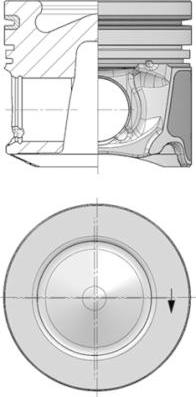 Kolbenschmidt 40400600 - Piston aaoparts.ro