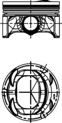 Kolbenschmidt 40477600 - Piston aaoparts.ro