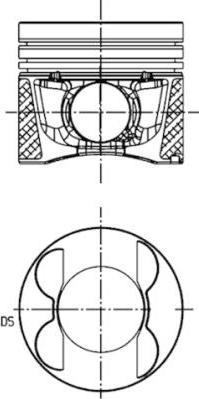 Kolbenschmidt 40095600 - Piston aaoparts.ro