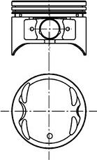 Kolbenschmidt 40065610 - Piston aaoparts.ro