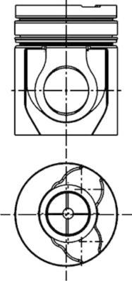 Kolbenschmidt 40308600 - Piston aaoparts.ro