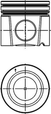 Kolbenschmidt 40310600 - Piston aaoparts.ro