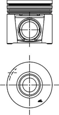 Kolbenschmidt 40285600 - Piston aaoparts.ro