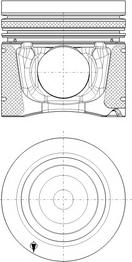 Kolbenschmidt 40270620 - Piston aaoparts.ro