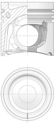Kolbenschmidt 41003610 - Piston aaoparts.ro